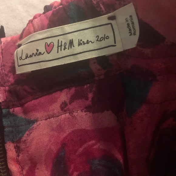 Rare! Lanvin for H&M tiered floral dress - Size 6 - Picture 7 of 8